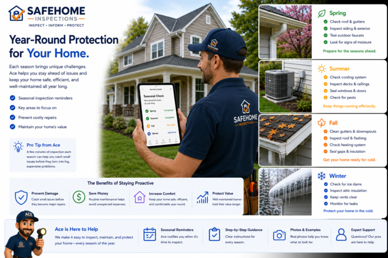 ACE guiding the DIY home inspection checklist
